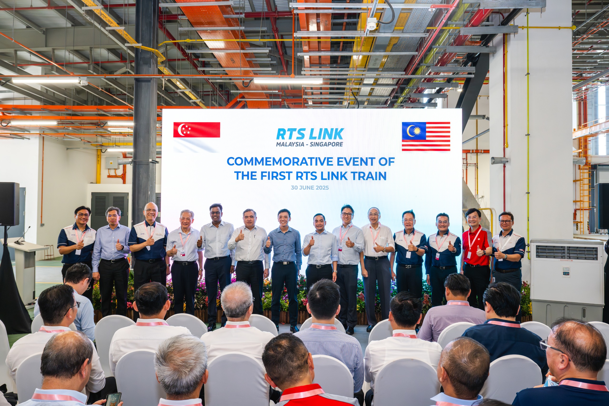 Commemorative Event of The First RTS Link Train