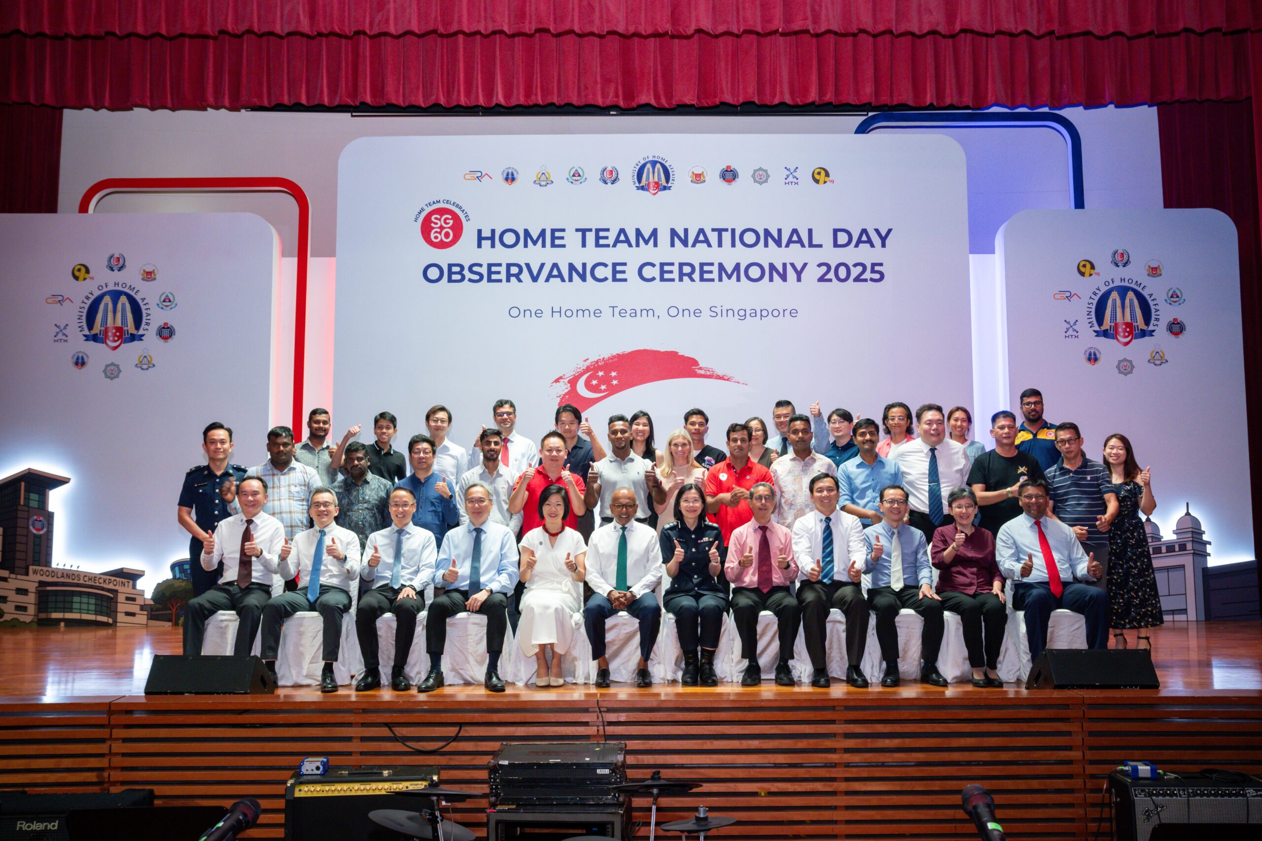 Home Team National Day Observance Ceremony