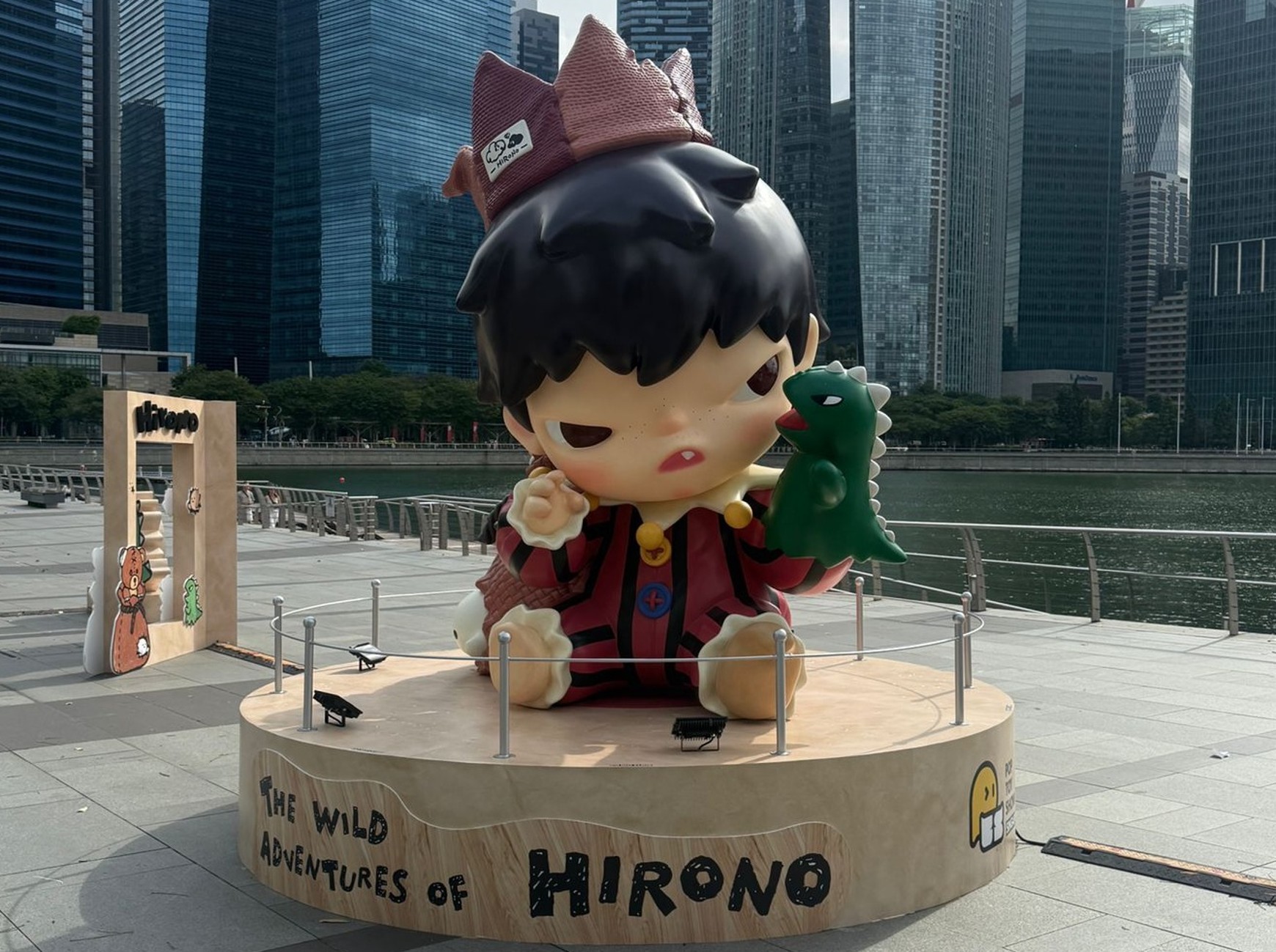Pop Mart Hirono Pop-Up Display